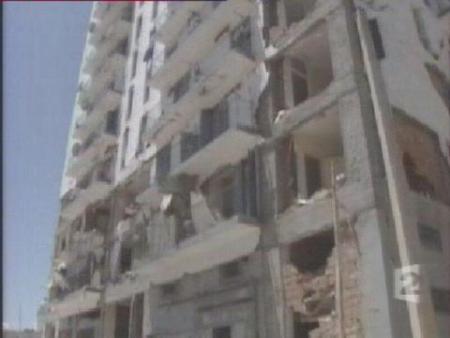 Photo d'el 15 fa�ade arri�re du Batiment (seisme 2003)