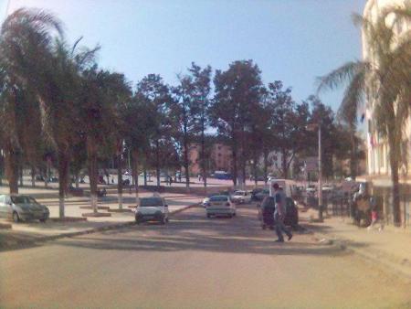 L'esplanade :le coeur de l'ex-cit� Mafal(soummam)...