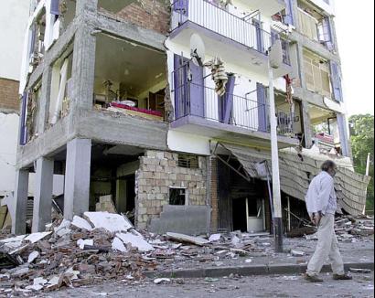 El 15 qui resiste au seisme quelques jours apr�s...