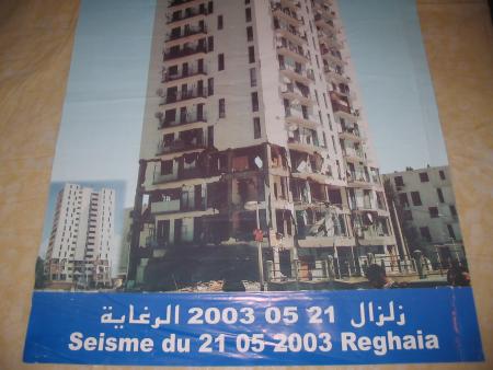 Seisme du 21 /05/2003 Reghaia (el 15)